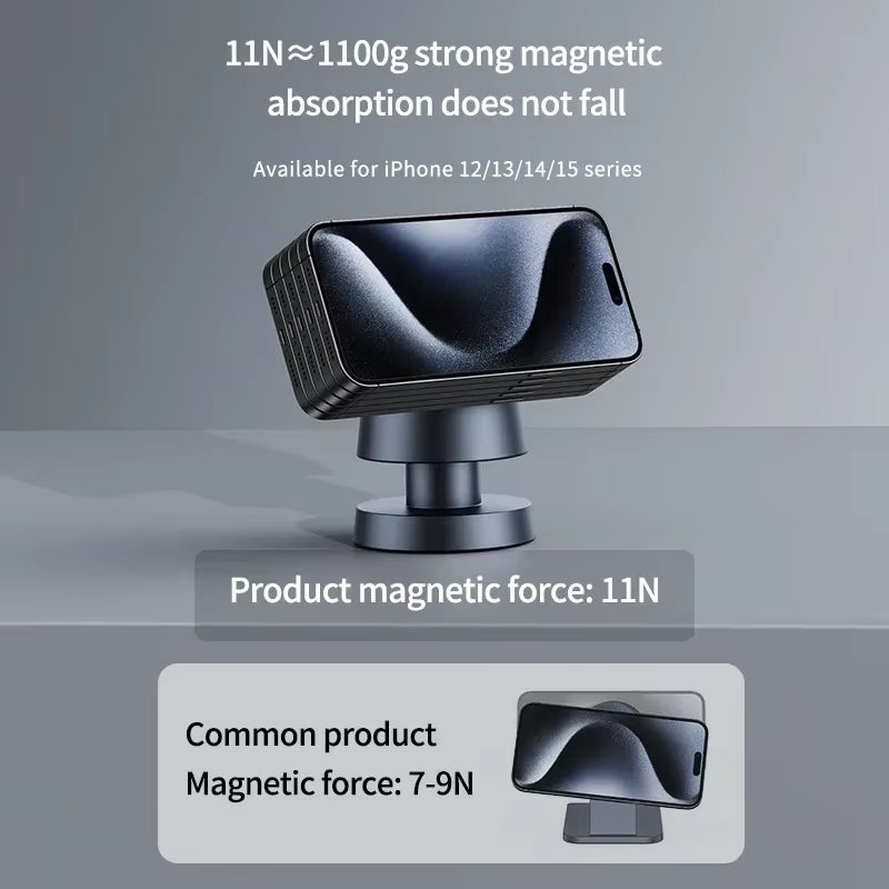 Multi-Device 4-in-1 Wireless Charger Stand – Magnetic Dock with Night Light for iPhone, Apple Watch & AirPods