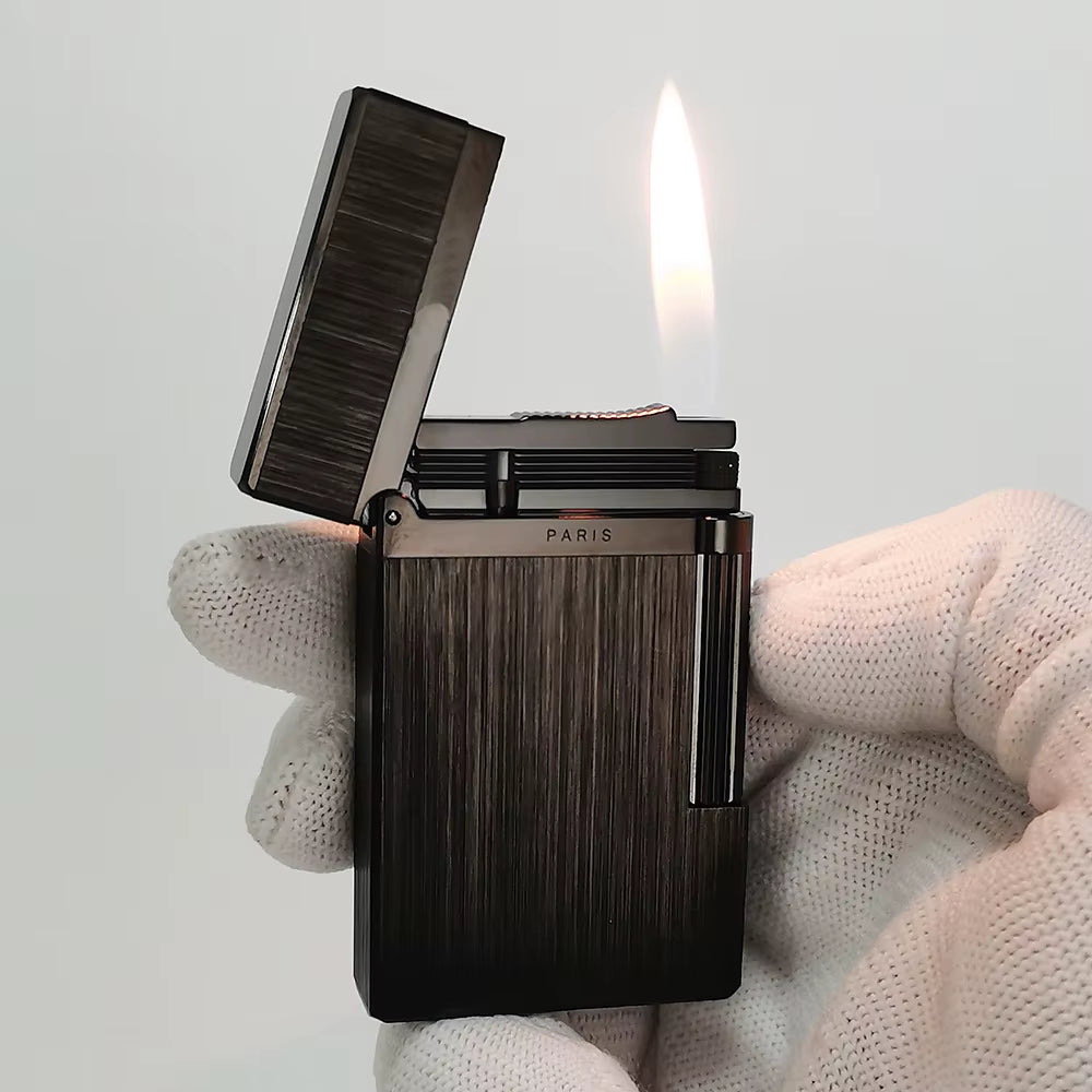 Metal Gas Lighter for Smoking – Bright Sound & Stylish Design