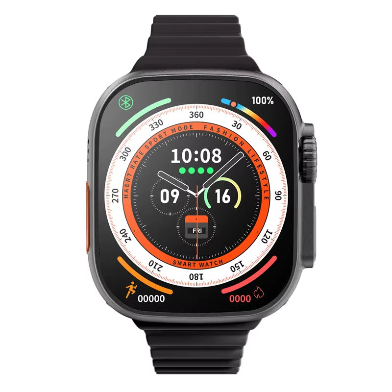 2025 New Smart Watch 9 Ultra Pro MAX Gen 2 49Mm Amoled Screen Smartwatch High Refresh Rate Wireless Charging Men Women for Sport