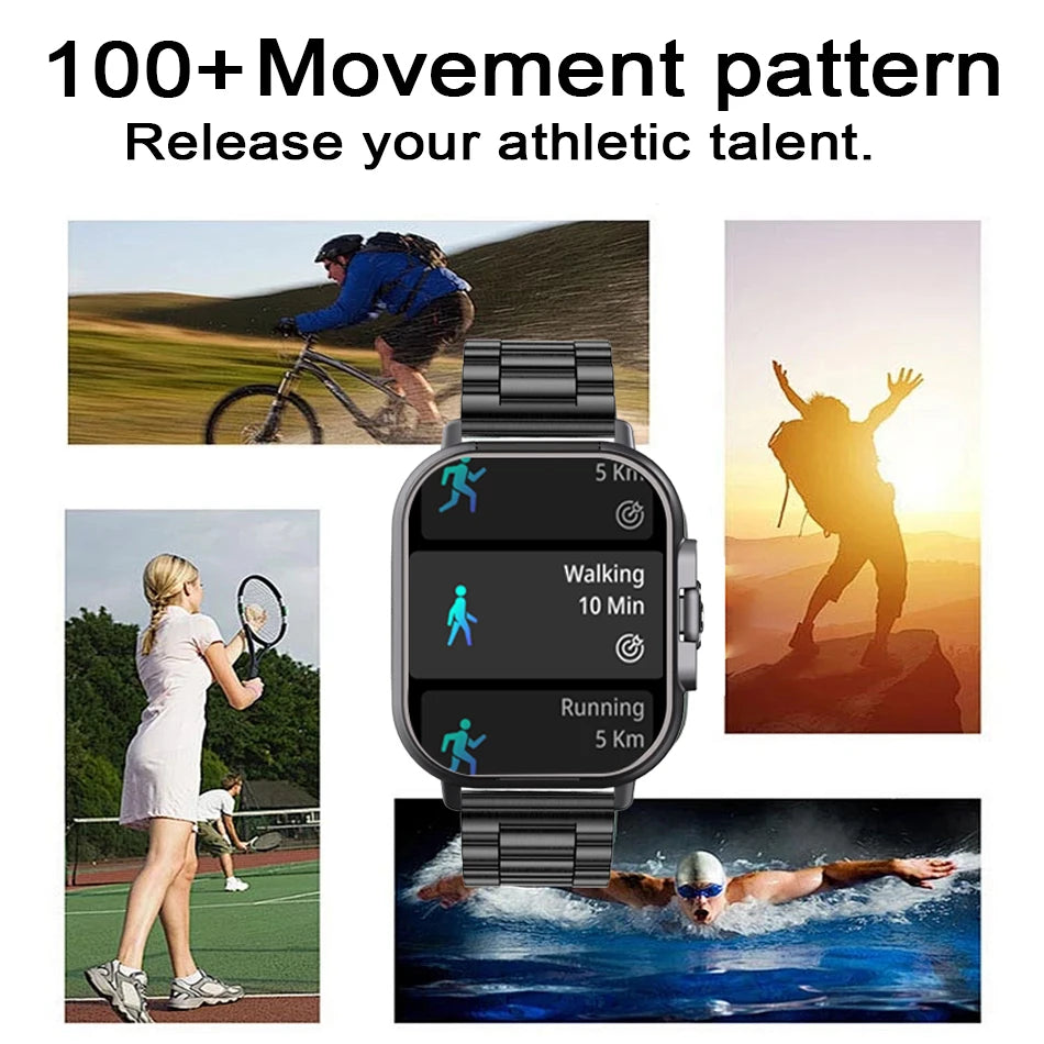 Hybrid Smartwatch with Wireless Earphones – Sports & Health Monitor