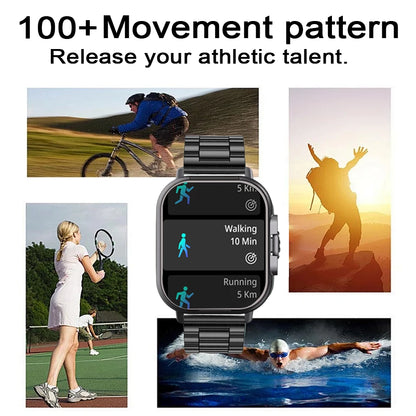 Hybrid Smartwatch with Wireless Earphones – Sports & Health Monitor