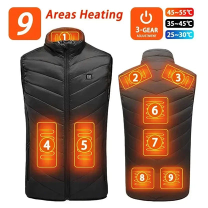 Men’s Smart Thermal Vest – Multi-Zone Heat Distribution