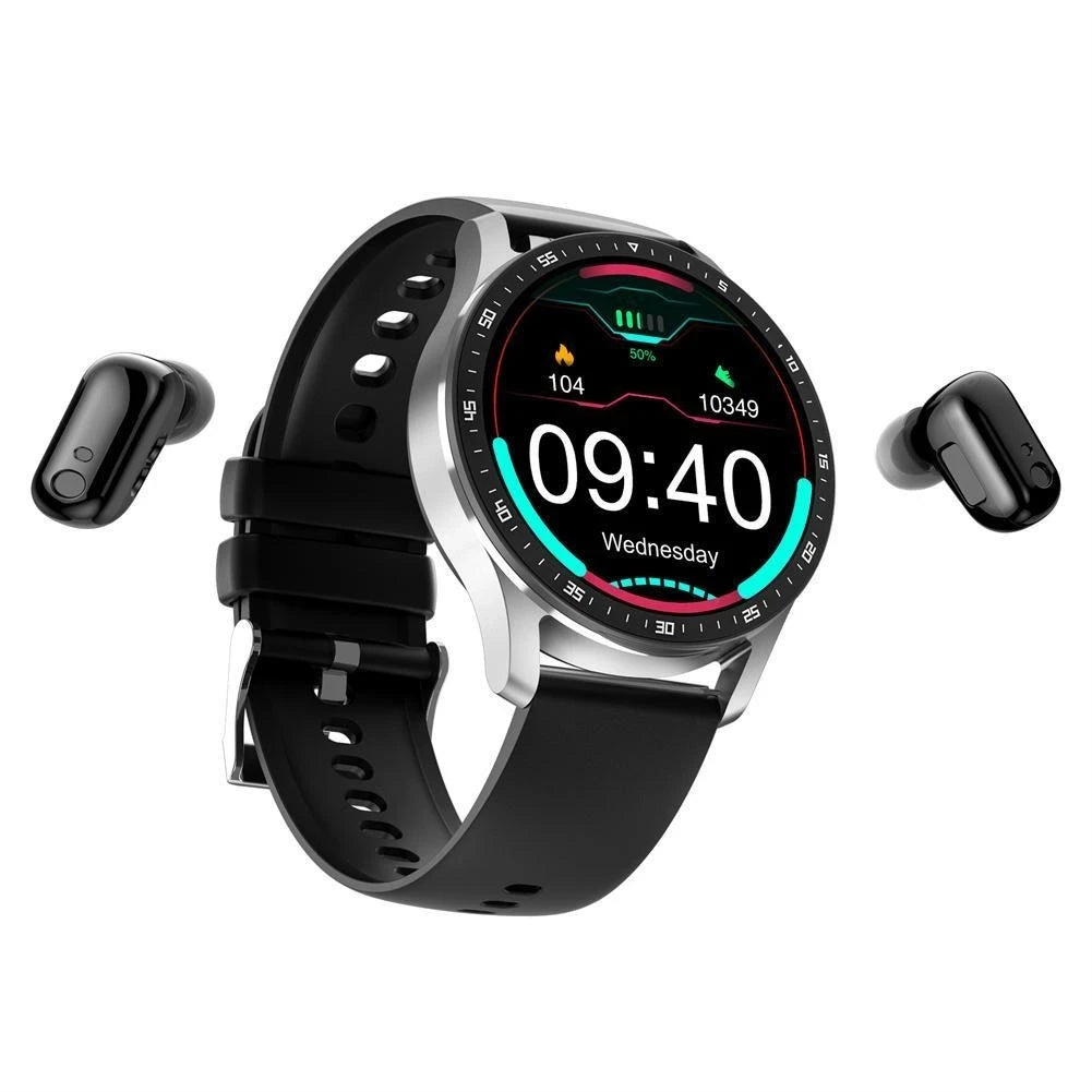 X7 Sports Smartwatch with Earbuds – Heart Rate & BP Monitor