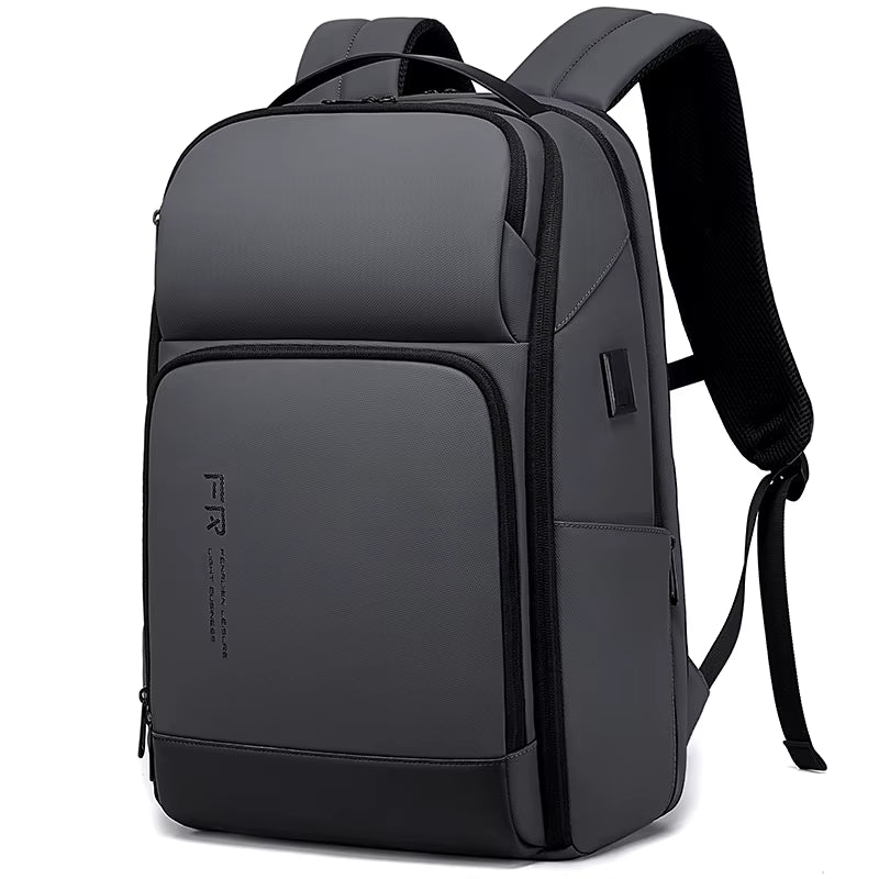 Durable Waterproof Backpack for 15.6” Laptop with USB Charging - Perfect for Business & Travel