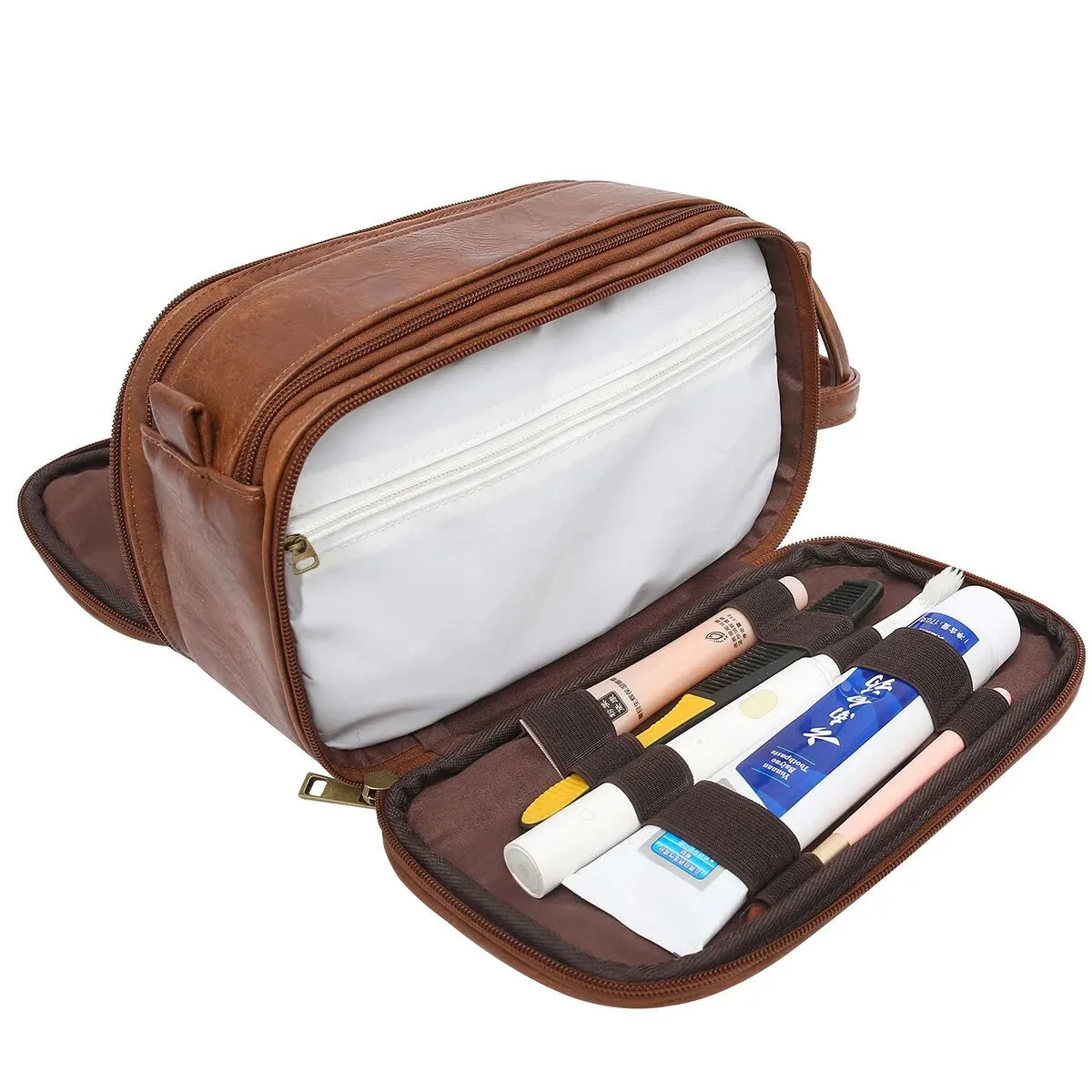 Premium Travel Toiletry Bag – Waterdicht & Ruim Design